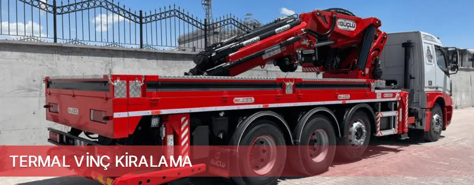 Termal İlçemi Vinç Kiralama
